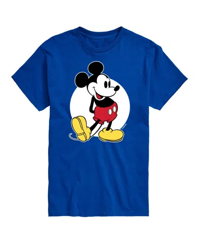 Airwaves Hybrid Apparel Classic Mickey Mens Short Sleeve Tee In Blue