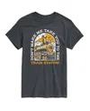 Airwaves Hybrid Apparel Dont Make Me Take You Train Station Mens Short Sleeve Tee In Heather Charcoal