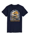 Airwaves Hybrid Apparel Dont Make Me Take You Train Station Mens Short Sleeve Tee In Navy