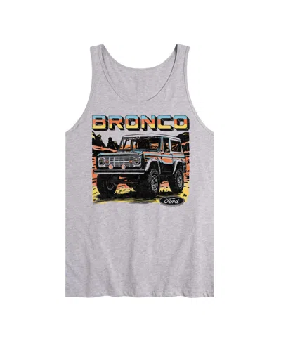 Airwaves Hybrid Apparel Ford Bronco Mens Jersey Tank In Ath Hthr