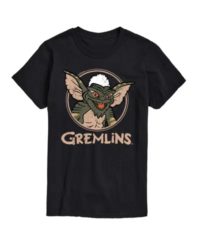 Airwaves Hybrid Apparel Gremlins Drawing Mens Short Sleeve Tee In Black