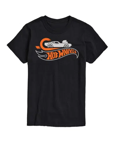Airwaves Hybrid Apparel Hot Wheels Mens Short Sleeve Tee In Black
