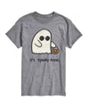 Airwaves Hybrid Apparel It's Spooky Time Men's Short Sleeve Tee In Grey