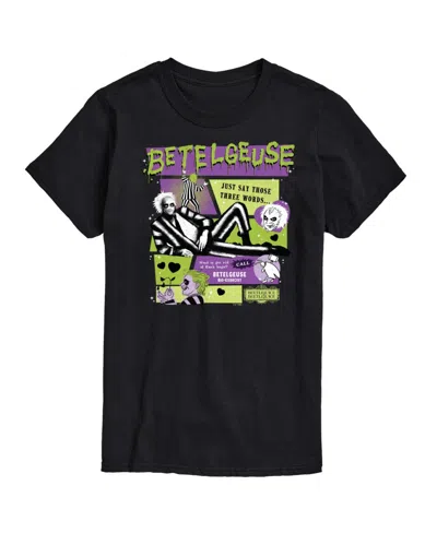 Airwaves Hybrid Apparel Men's Beetlejuice Betelgeuse Tee In Black