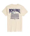 Airwaves Hybrid Apparel Peanuts Pickleball Mens Short Sleeve Tee In Cream