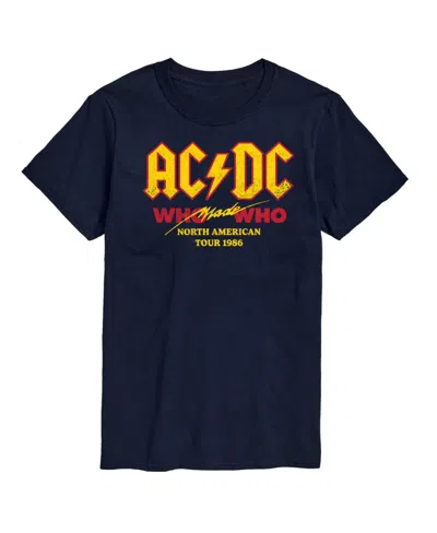 Airwaves Hybrid Apparel Who Made Who All Access Mens Short Sleeve Tee In Navy