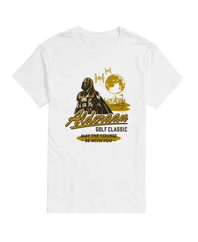 Airwaves Men's Alderaan Golf Classic Short-sleeve Graphic T-shirt In White