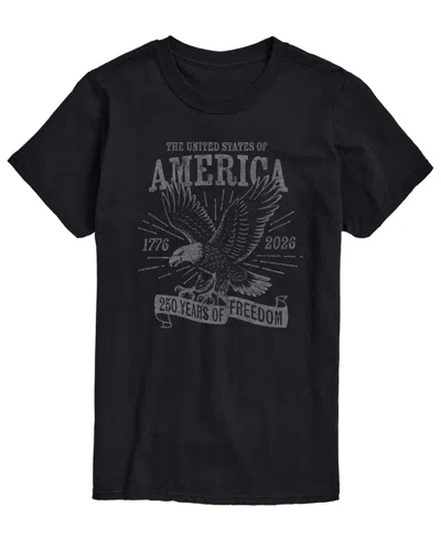 Airwaves Men's America Eagle Short-sleeve Graphic T-shirts In Black