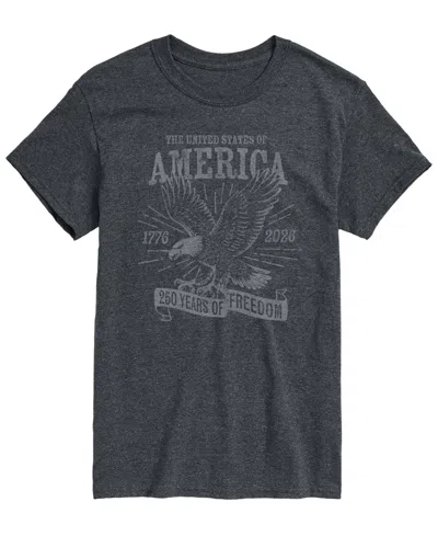 Airwaves Men's America Eagle Short-sleeve Graphic T-shirts In Gray