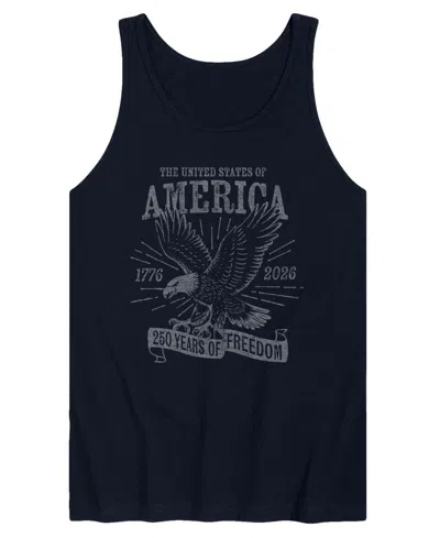 Airwaves Men's America Eagle Sleeveless Graphic Tank T-shirts In Multi
