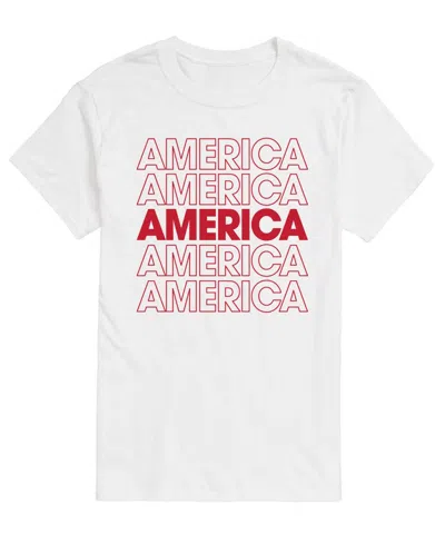 Airwaves Men's America Repeated Short-sleeve Graphic T-shirts In Multi
