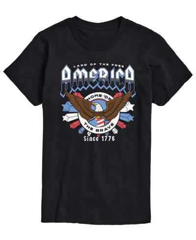 Airwaves Men's America Rock Short-sleeve Graphic T-shirts In Animal Print