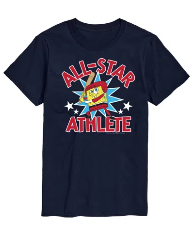 Airwaves Men's American All Star Short-sleeve Graphic T-shirts In Blue
