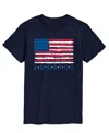 Airwaves Men's American Flag Short Sleeve T-shirt