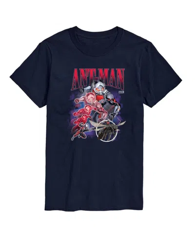 Airwaves Men's Ant-man Antman Collage Short-sleeve Graphic T-shirt In Blue