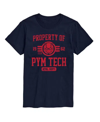 Airwaves Men's Ant-man Property Of Pym Tech Short-sleeve Graphic T-shirt In Blue