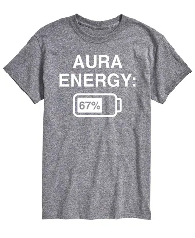 Airwaves Men's Aura Energy 67 Short-sleeve Graphic T-shirt In Athletic Heather