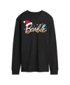 Airwaves Men's Barbie Holiday Long Sleeve T-shirt In Black