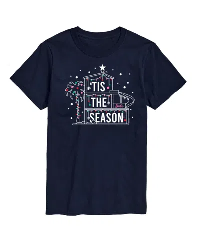Airwaves Men's Barbie Holiday Short Sleeve T-shirt In Blue