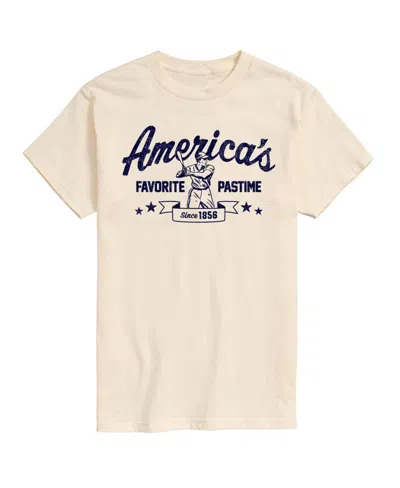 Airwaves Men's Baseball Short Sleeve T-shirt In Neutral