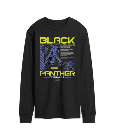 Airwaves Men's Black Panther Long Sleeve T-shirt