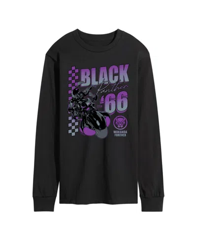 Airwaves Men's Black Panther Long Sleeve T-shirt