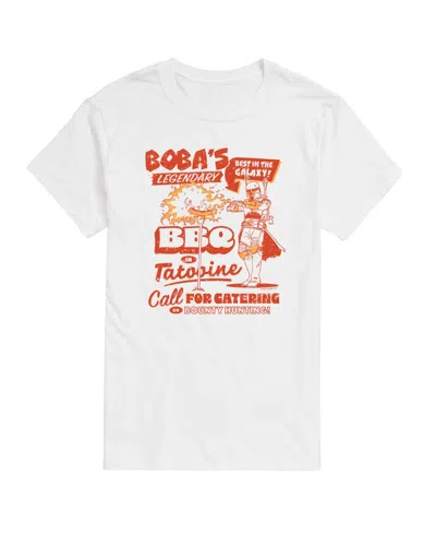 Airwaves Men's Boba Bbq Short-sleeve Graphic T-shirt In White