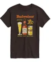 Airwaves Men's Budweiser Core Short Sleeve T-shirt In Brown