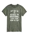 Airwaves Men's Call Me Pi Short Sleeves T-shirt In Green
