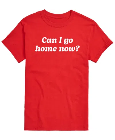 Airwaves Men's Can Go Home Now Short-sleeve Graphic T-shirt In Red