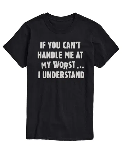 Airwaves Men's Can't Handle Me At Worst Short-sleeve Graphic T-shirt In Black