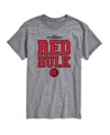 Airwaves Men's Captain America Brave New World Red Hulk Short Sleeve T-shirt In Gray