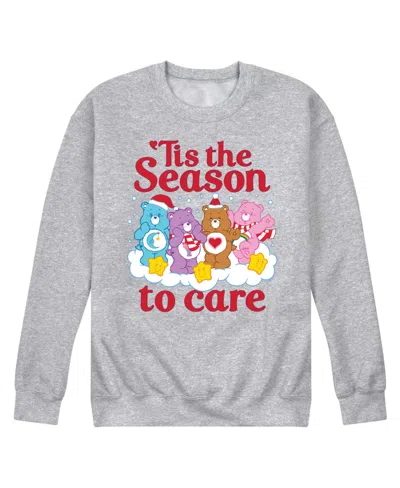 Airwaves Men's Care Bears Tis The Season Long Sleeve Fleece In Gray