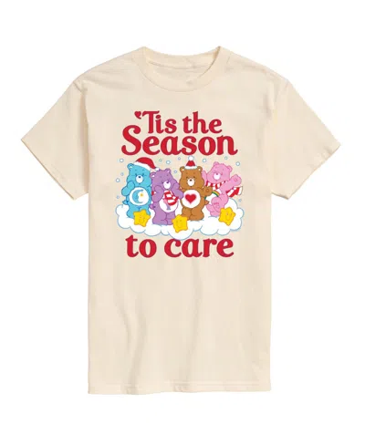 Airwaves Men's Care Bears Tis The Season Short Sleeve Tee In Beige,khaki