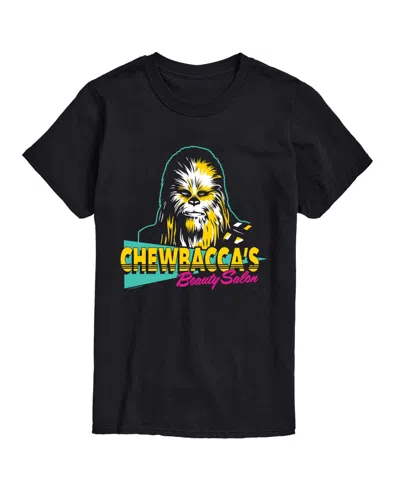 Airwaves Men's Chewbacca Beauty Salon Short-sleeve Graphic T-shirt In Black