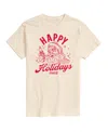 Airwaves Men's Coca-cola Happy Holidays Short-sleeve Graphic T-shirt In White