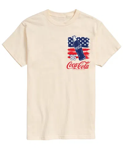 Airwaves Men's Coca-cola 86 Short-sleeve Graphic T-shirt In Neutral