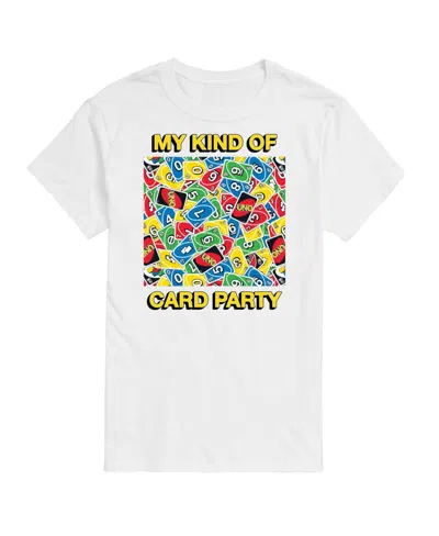 Airwaves Men's Crew Neck Uno T-shirt In White
