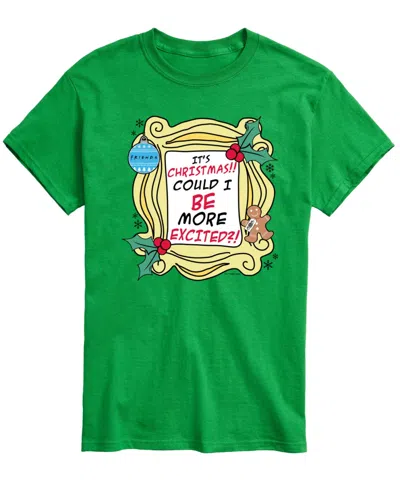 Airwaves Men's Crewneck Pull-over Graphic T-shirt In Green