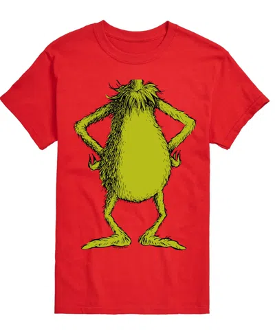 Airwaves Men's Crewneck Pull-over Graphic T-shirt In Red