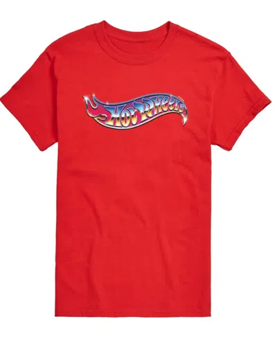 Airwaves Men's Crewneck Short-sleeve Graphic T-shirt In Red