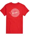 Airwaves Men's Crewneck Short-sleeve T-shirt In Red