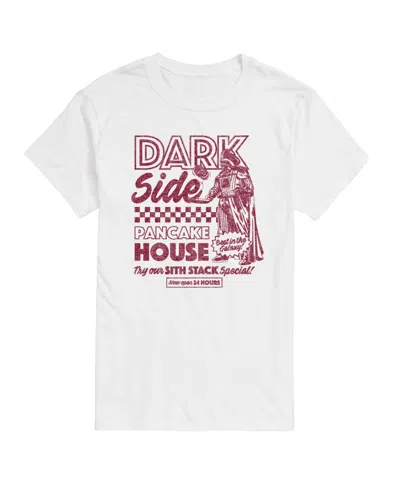 Airwaves Men's Dark Side Pancake House Short-sleeve Graphic T-shirt In White