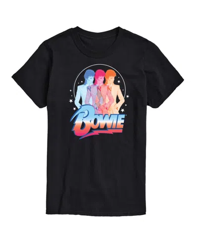 Airwaves Men's David Bowie Short Sleeve T-shirt In Black