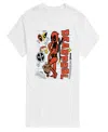 Airwaves Men's Deadpool And Wolverine Short Sleeve T-shirt In White