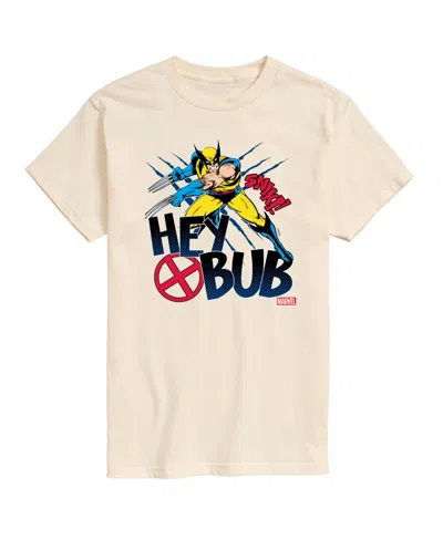 Airwaves Men's Deadpool Wolverine Hey Bub Short Sleeve T-shirt In Neutral