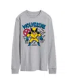 Airwaves Men's Deadpool Wolverine Long Sleeve T-shirt In Gray