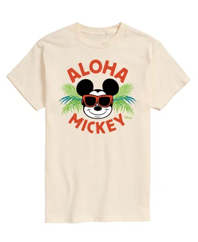 Airwaves Men's Disney Aloha Mickey Summer Short Sleeve T-shirt