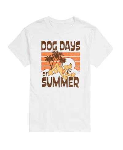 Airwaves Men's Disney Dog Days Of Summer Graphic T-shirt In White