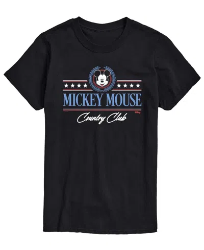 Airwaves Men's Disney Mickey Mouse Country Club Short-sleeve T-shirts In Gray